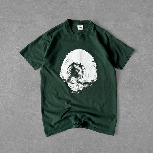 Vintage Men's Single Stitch Fruit Of The Loom Bichon Frise Tee