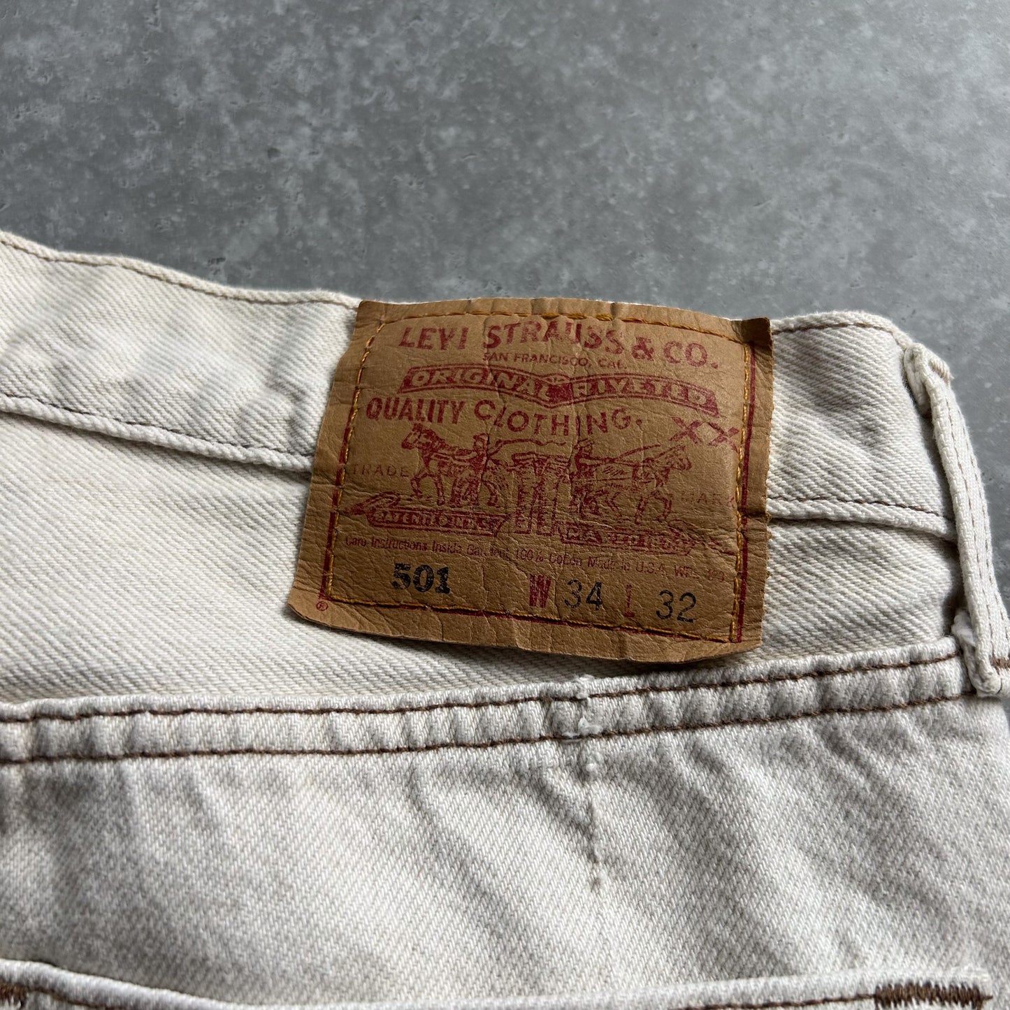 Levi’s 501 Light Wash Denim Jeans