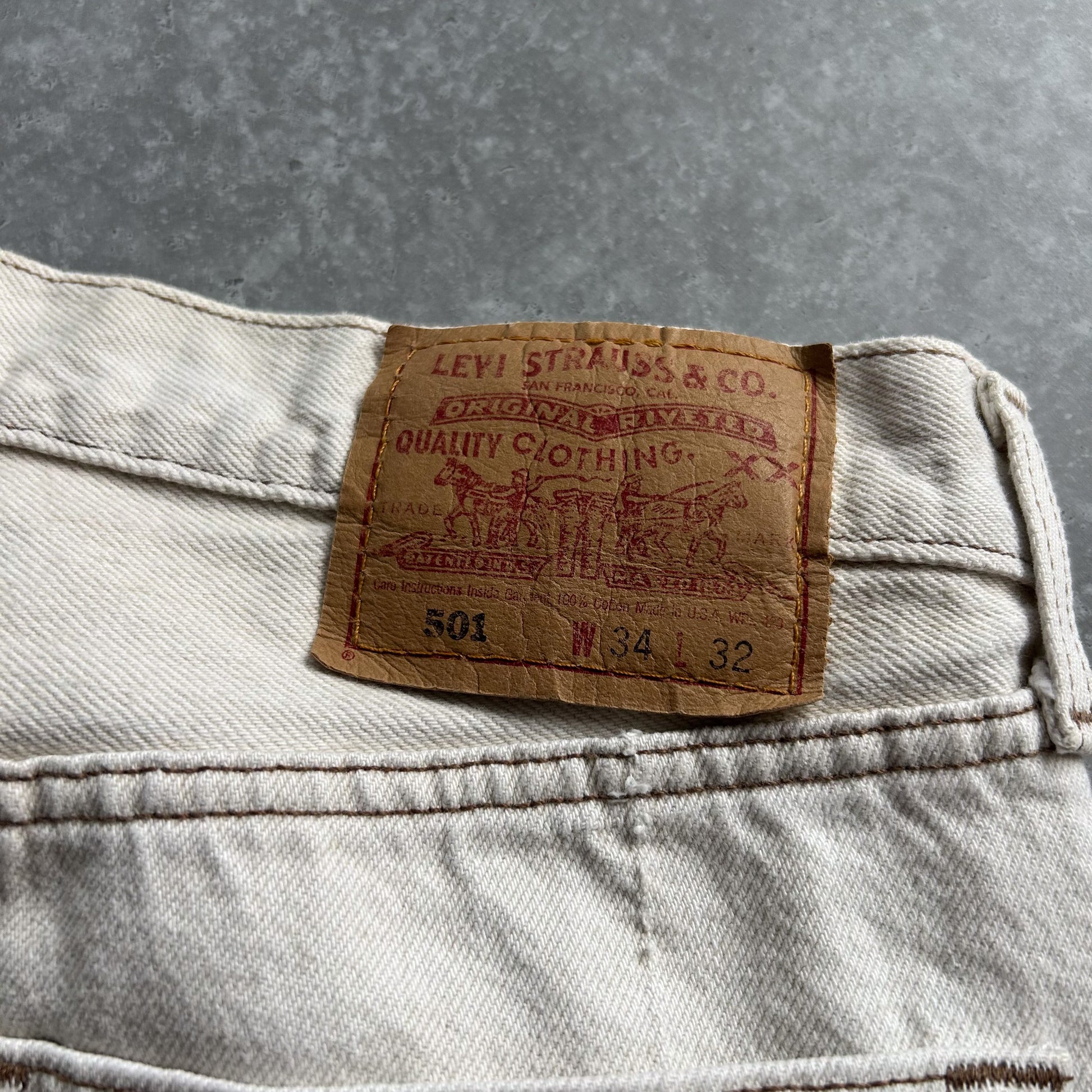 Levi’s 501 Light Wash Denim Jeans