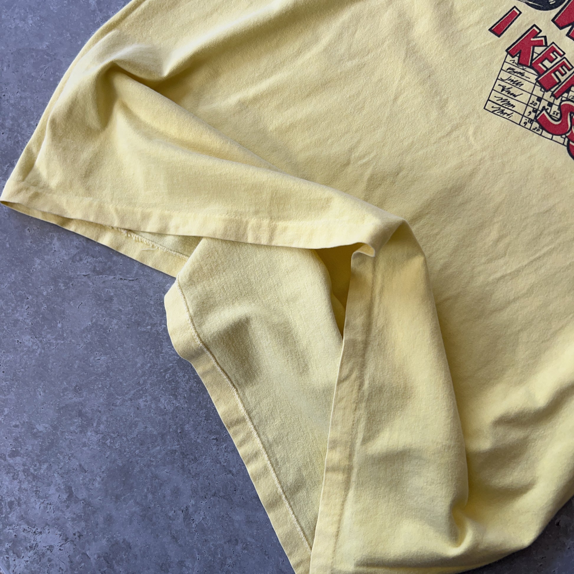 Vintage Men's Single Stitch Hanes Beefy-t Bowling Tee