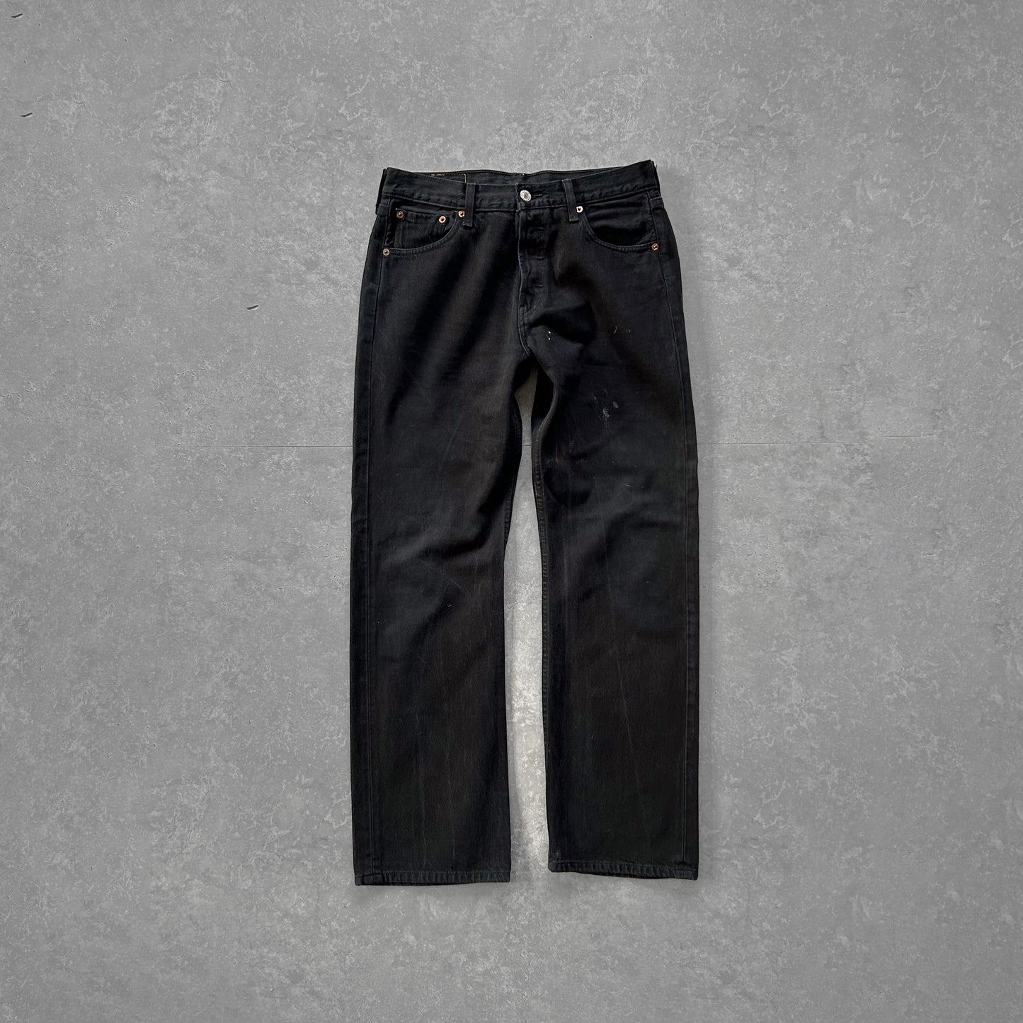 Levi's 501 Black Denim Jeans