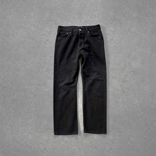 Levi's 501 Black Denim Jeans