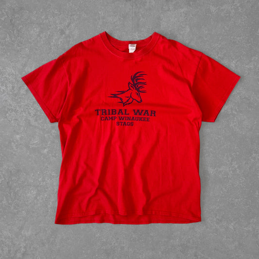 Gildan Tribal War Camp Winaunkee Stags T-Shirt