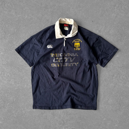 Navy Canterbury 2006  RUFC Galashiels  Rugby Polo