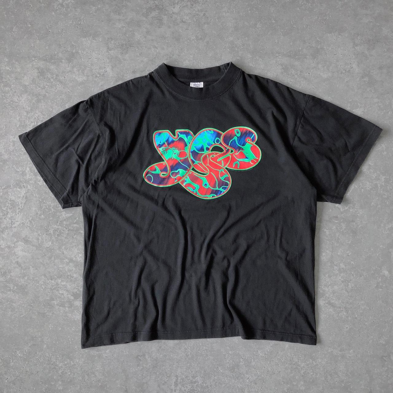 1998 - yes ‘open your eyes tour’ graphic band tee