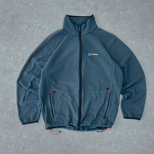 Berghaus Men's Fleece Full-Zip Grey Fleece