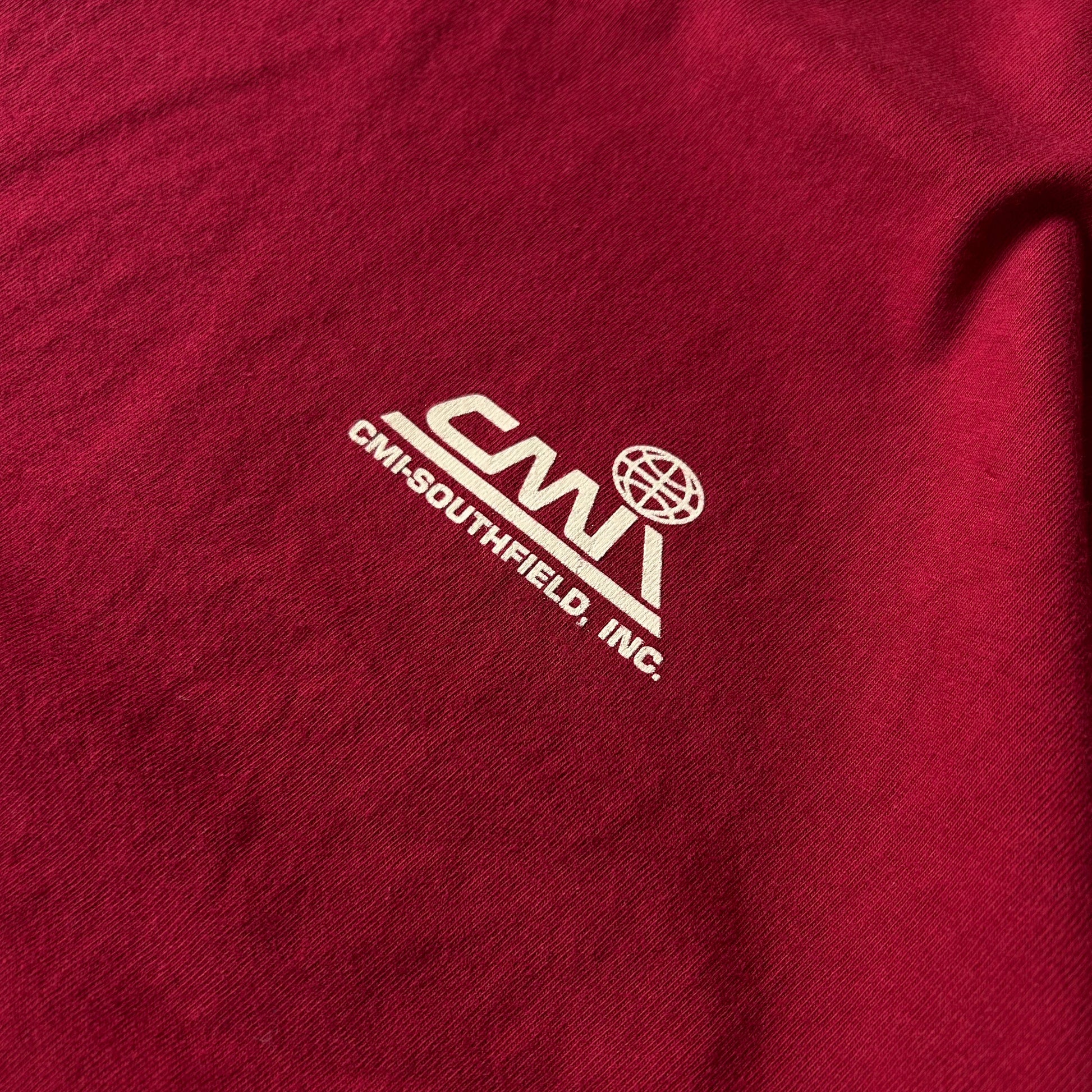 Vintage Men's Single Stitch Hanes CMI-Southfield, Inc. Tee