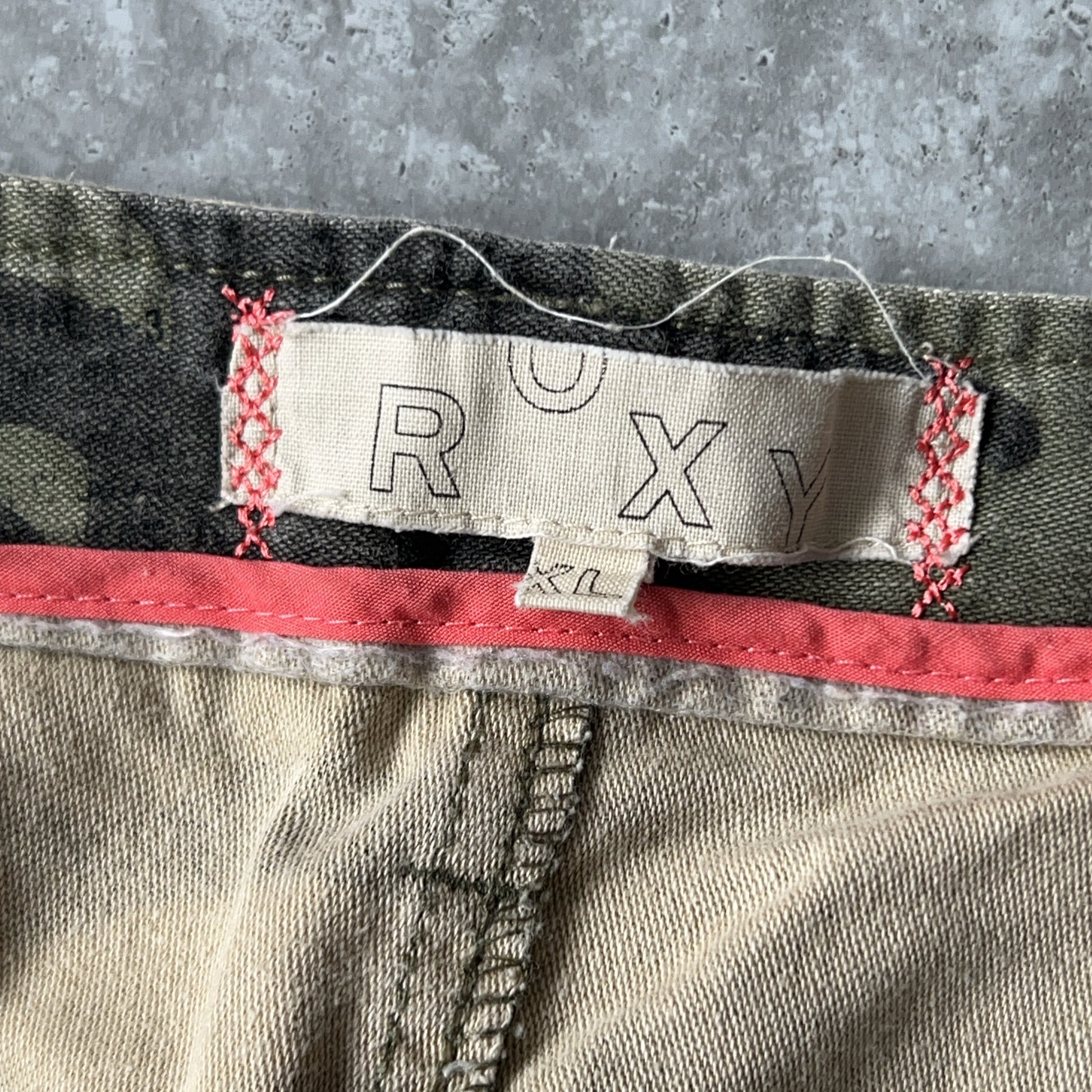 Vintage Women's Roxy Camouflage floral Skirt
