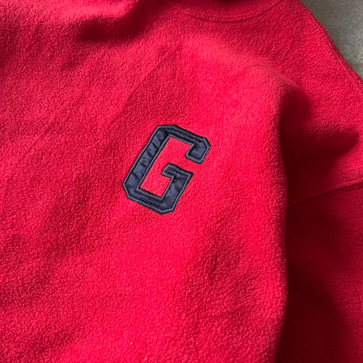 GAP Kids Red Fleece Pullover Hoodie