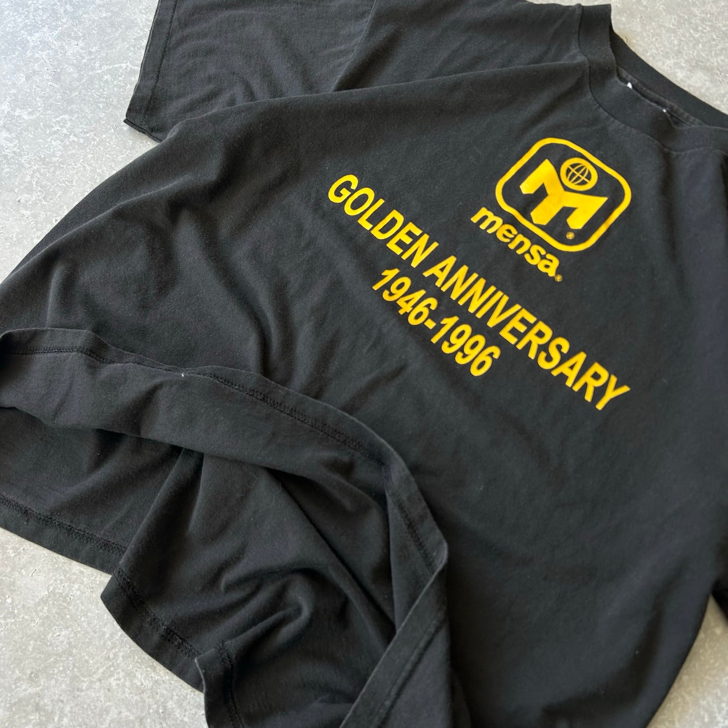 Vintage Men's Hanes Mensa Golden Anniversary Tee