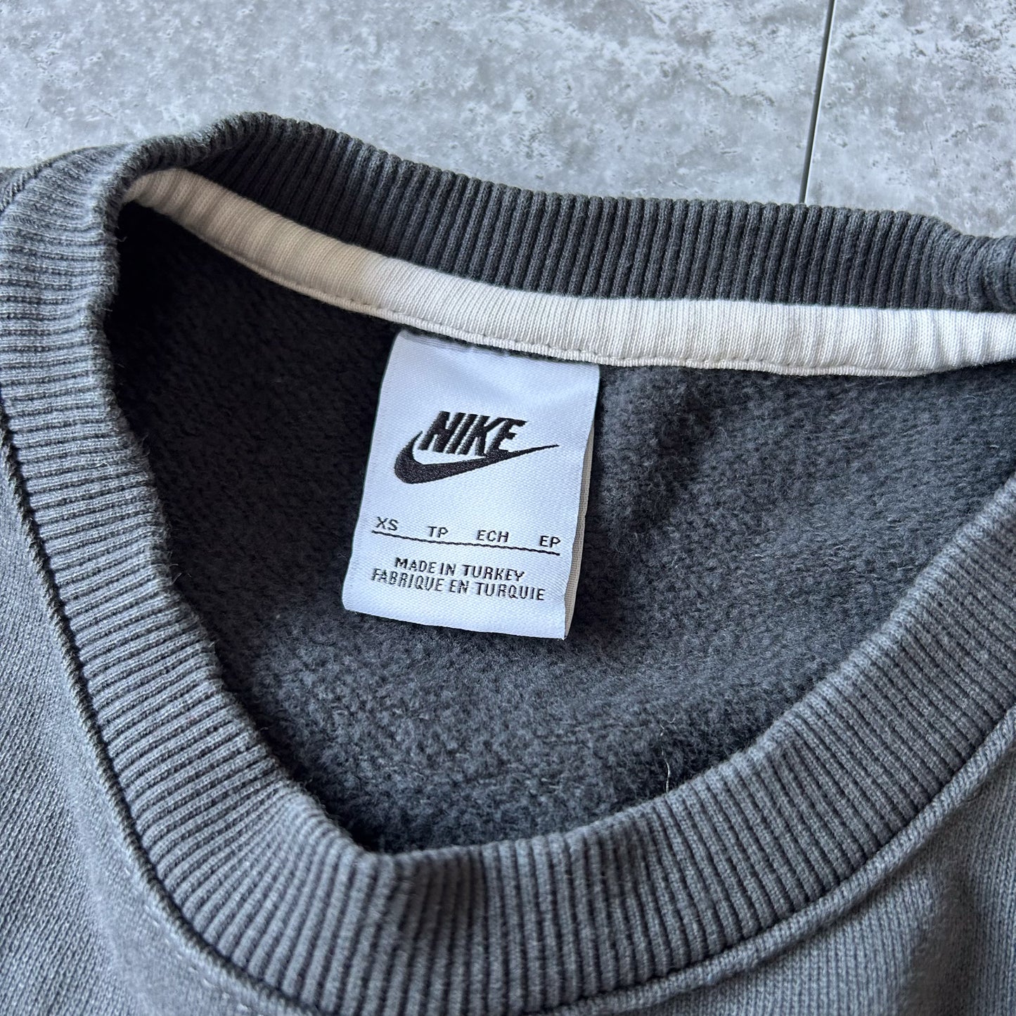 2010s | Nike Sweatshirt with Sleeve Stripes