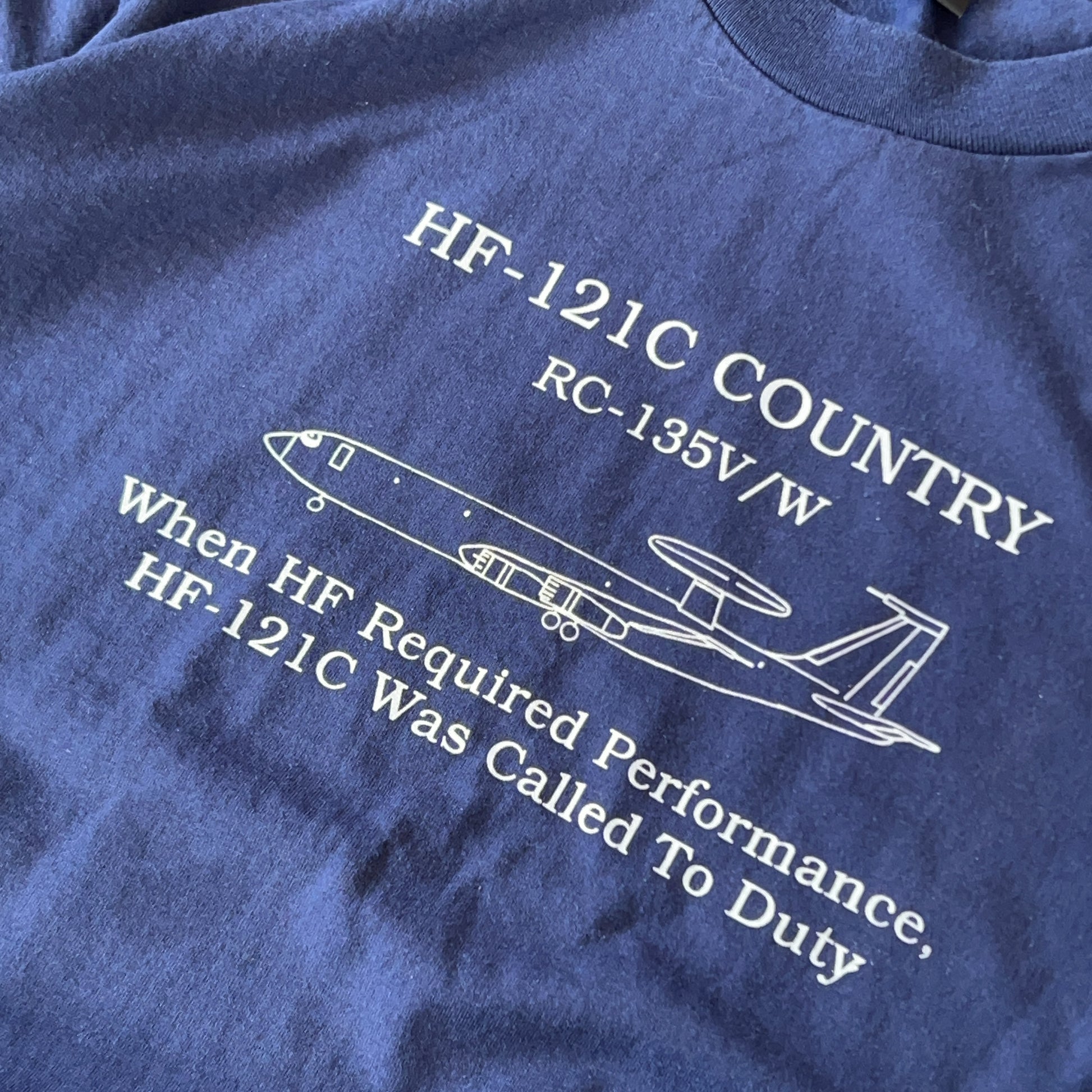 Vintage Men's Single Stitch Fruit Of The Loom HF-121C Country Tee