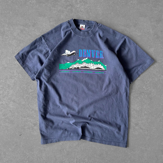 Vintage Denver Colorado Graphic T-Shirt (Fruit of the Loom, USA Made)