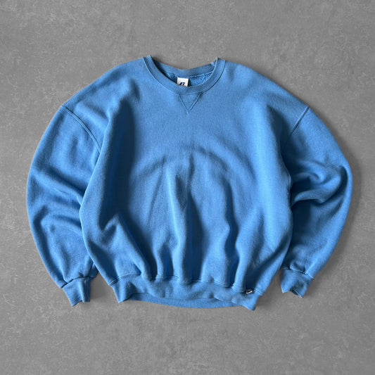 1990s - Vintage Russell Athletic Blank Sweatshirt