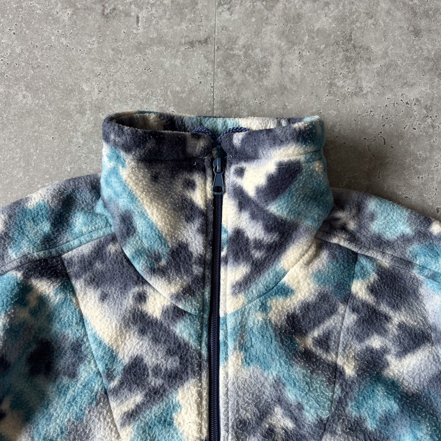 Formula Color Block Fleece Quarter Zip Sweater