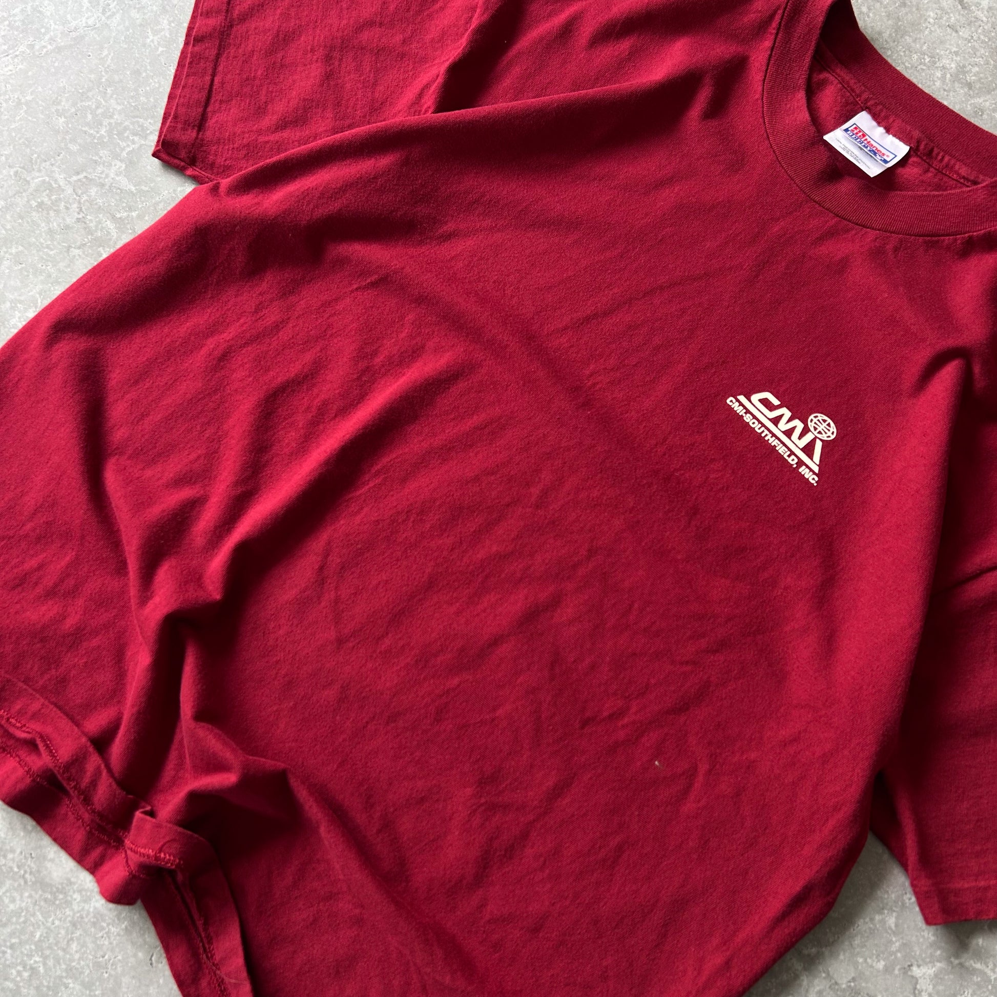 Vintage Men's Single Stitch Hanes CMI-Southfield, Inc. Tee