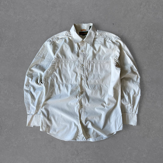 Timberland Cream Button-Front Men's Shirt
