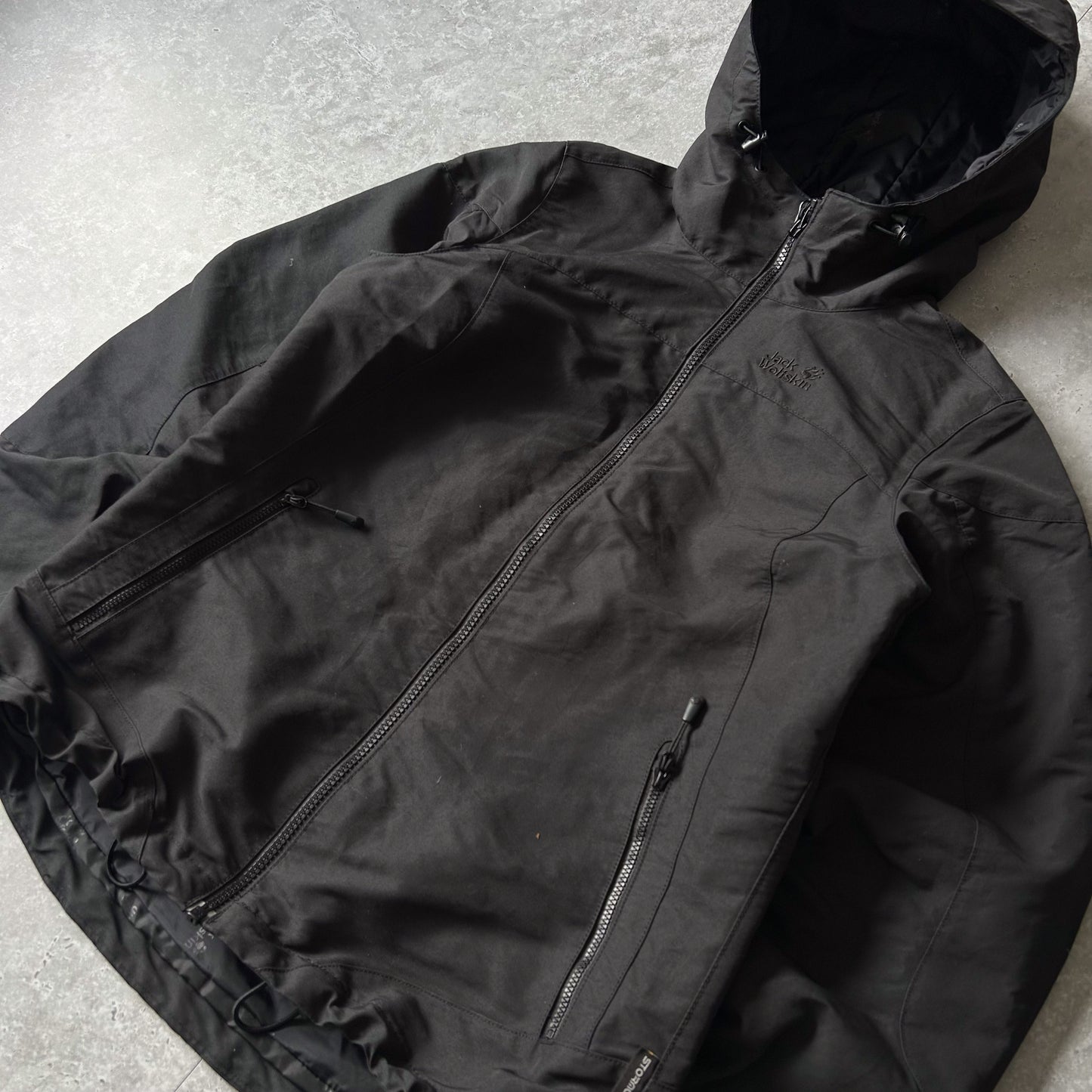Jack Wolfskin Black Outdoor Jacket