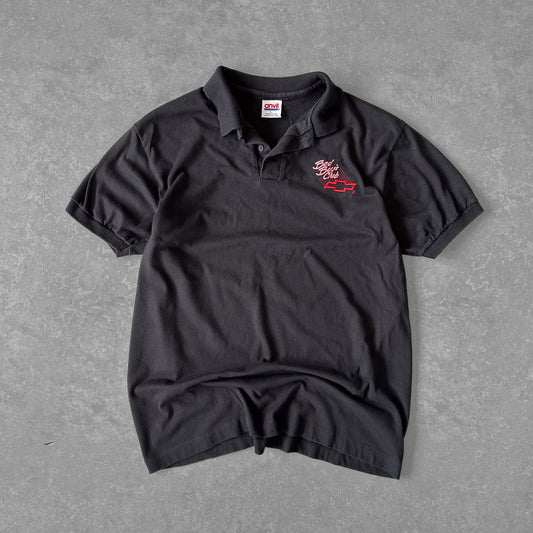 Vintage Men's Single Stitch Anvil Chevrolet Polo