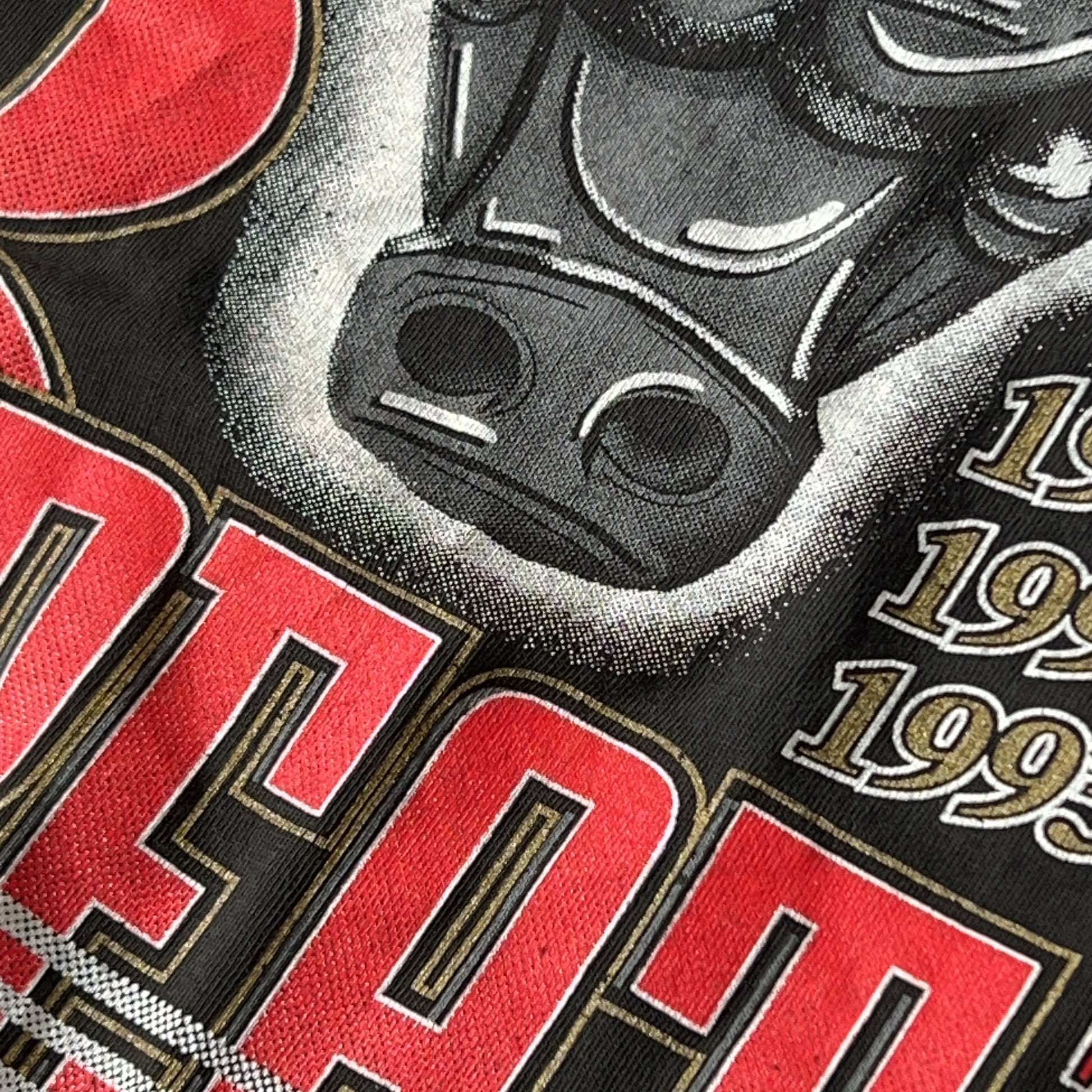 Vintage Men's Single Stitch All Sport Chicago Bulls 3-Peat Tee