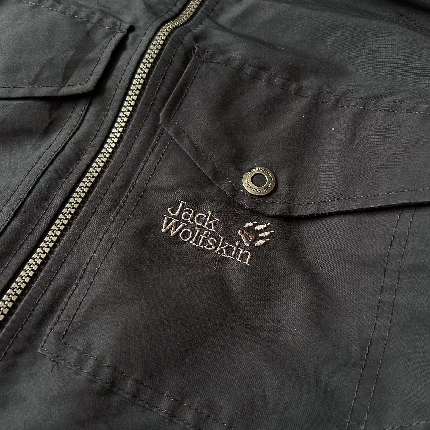 Jack Wolfskin Black Outdoor Jacket