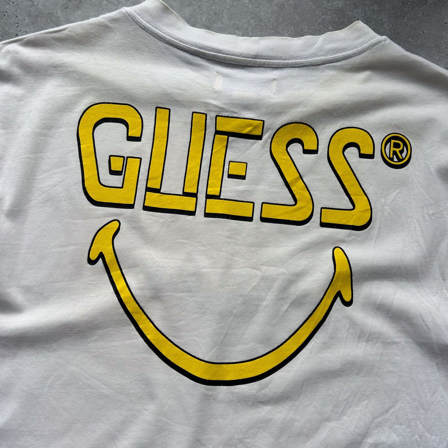 2010s - guess jeans u.s.a. x chinatown market t-shirt