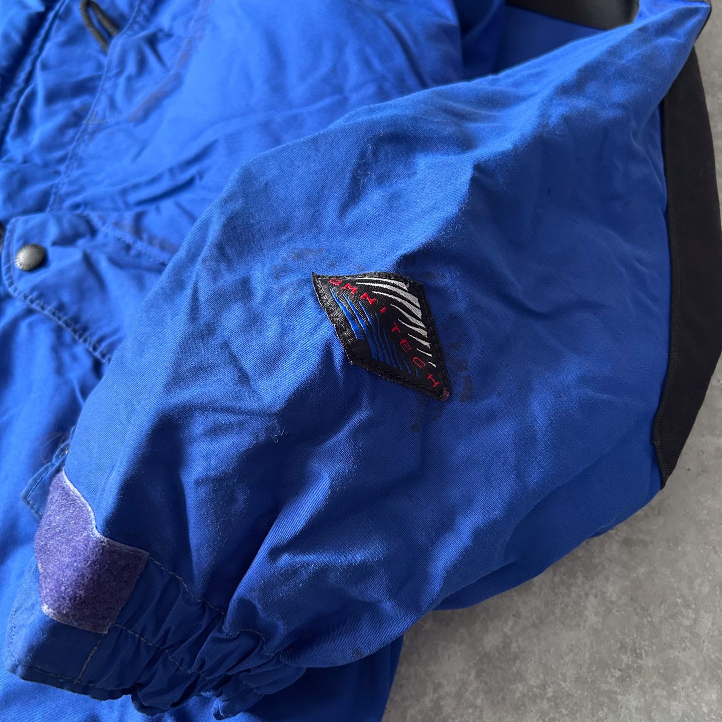 Columbia Titanium Blue Hooded Jacket