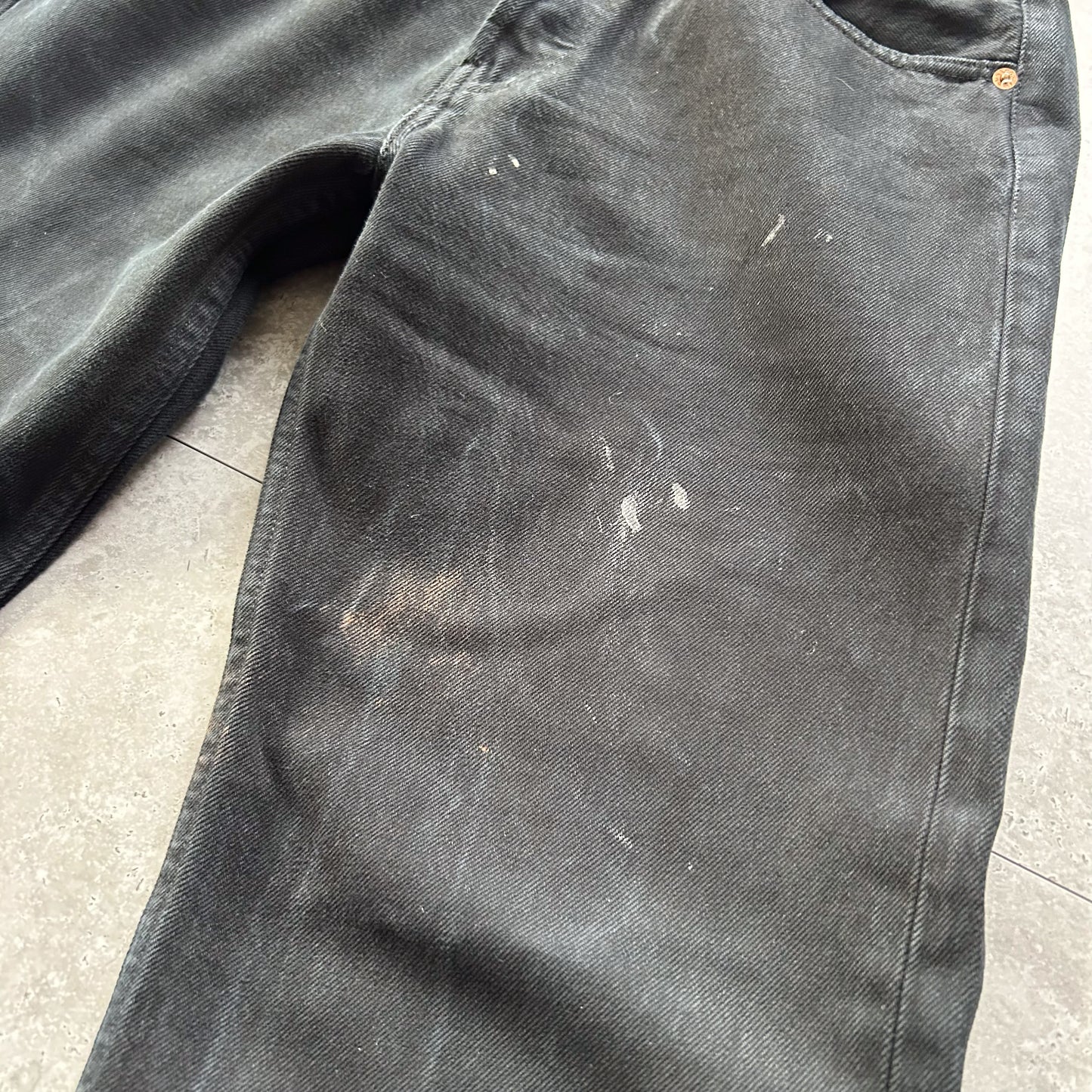 Levi's 501 Black Denim Jeans