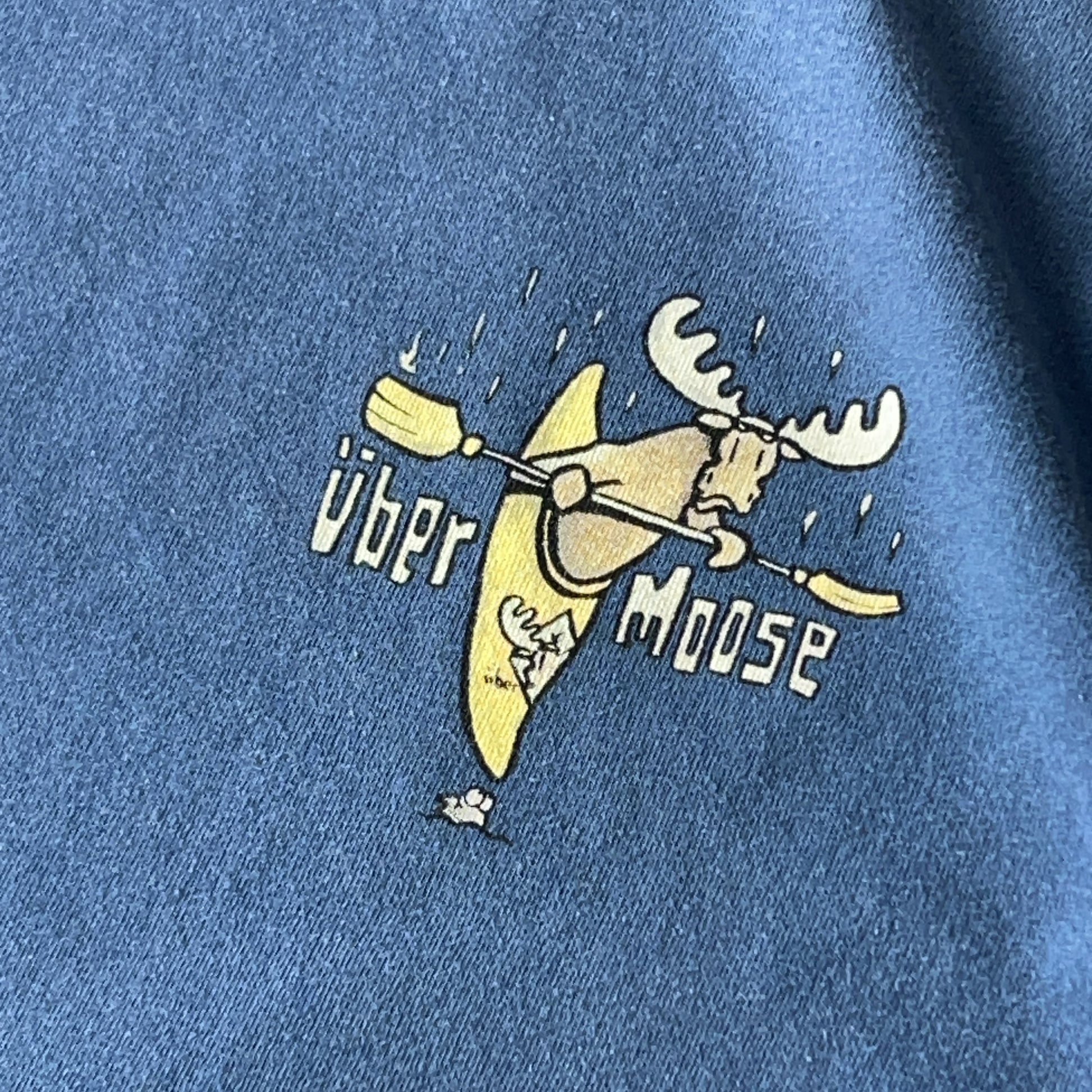 Vintage Men's Single Stitch Über Moose Tee