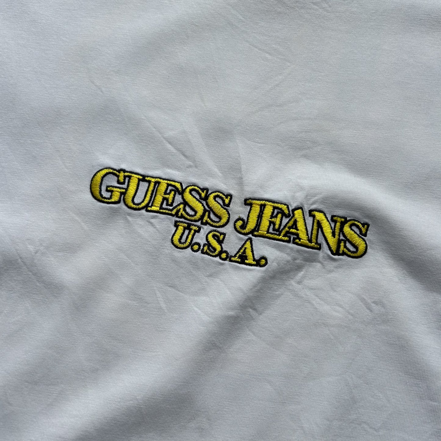 2010s - guess jeans u.s.a. x chinatown market t-shirt