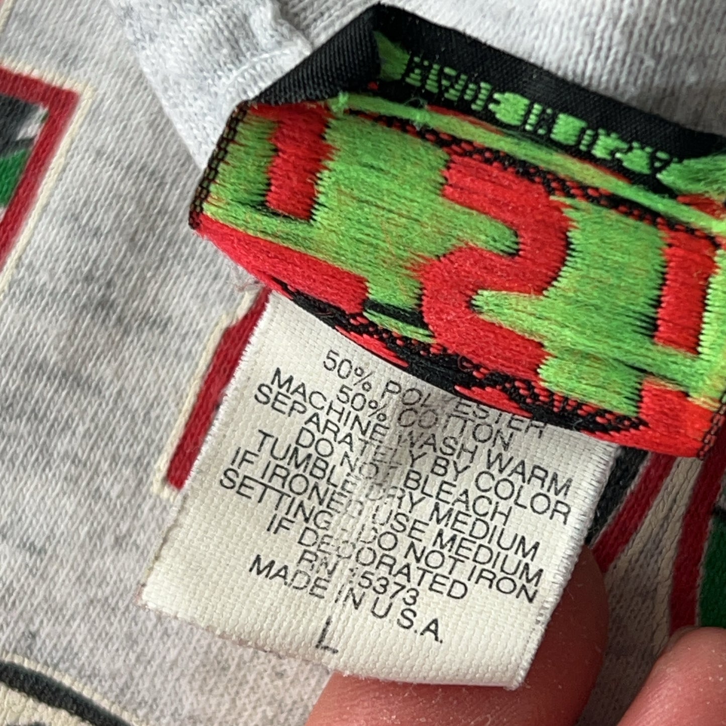 Vintage Men's Single Stitch Tsi 1994 Rose Bowl Wisconsin Badgers Wisconsin Badgers Tee