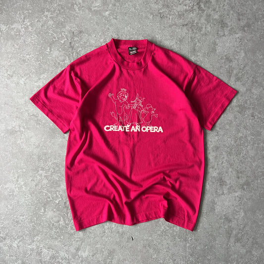 Vintage Men's Single Stitch Fruit Of The Loom Create an Opera Tee