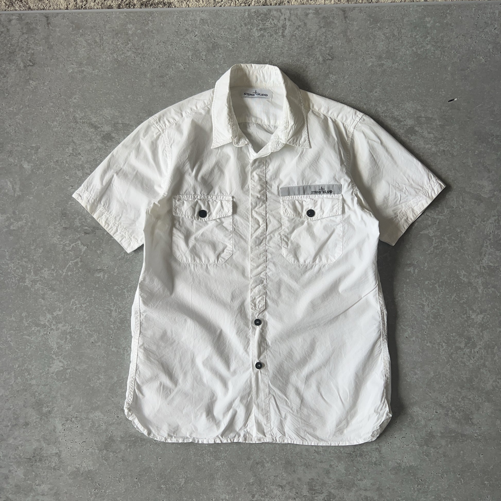 Pre Loved Men's Stone Island Shirt
