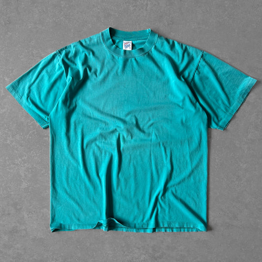 1990s - vintage jerzees blank single stitch t-shirt
