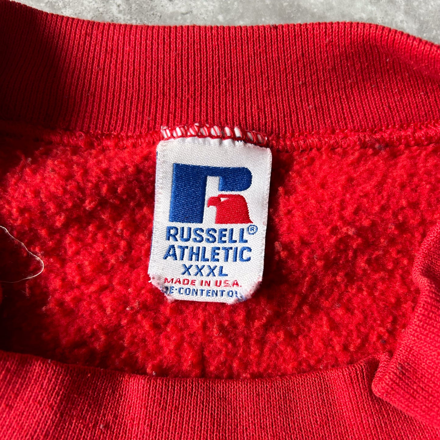 1990s - Vintage Russell Athletic Blank Sweatshirt