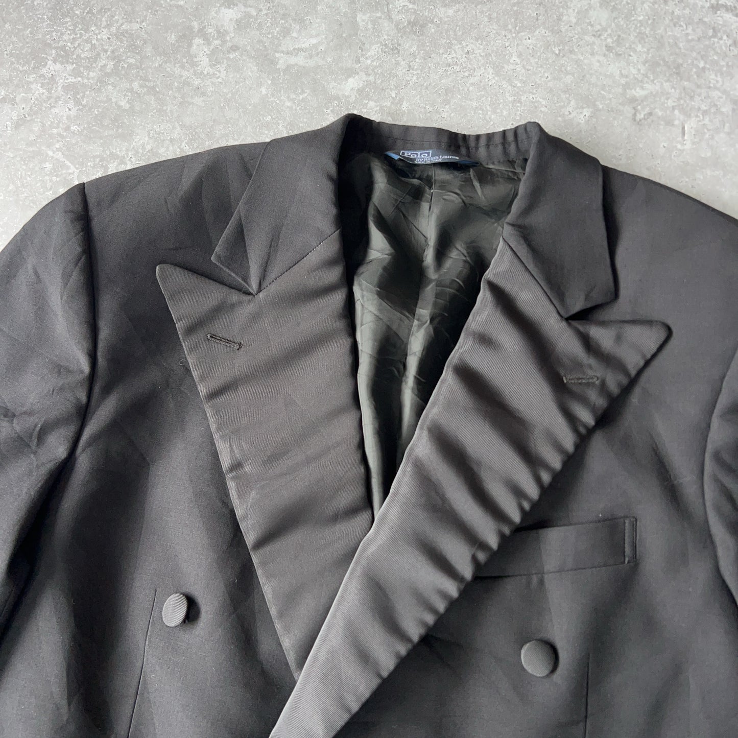 Vintage Men's Polo By Ralph Lauren Tux Jacket