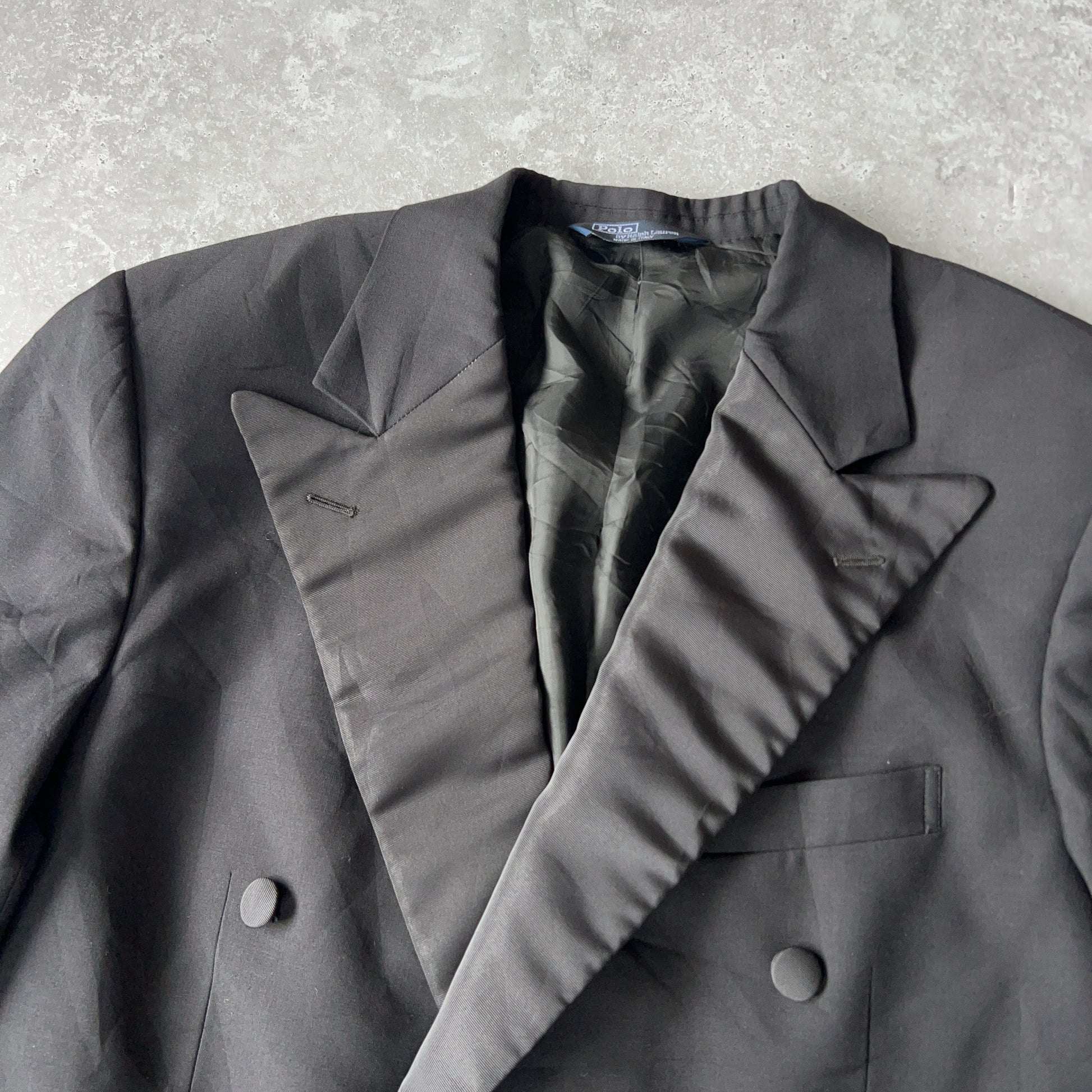 Vintage Men's Polo By Ralph Lauren Tux Jacket