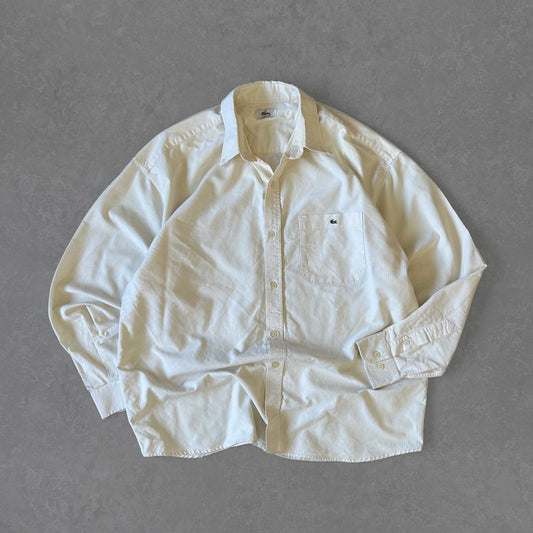 Vintage Men's Lacoste Long Sleeve Shirt