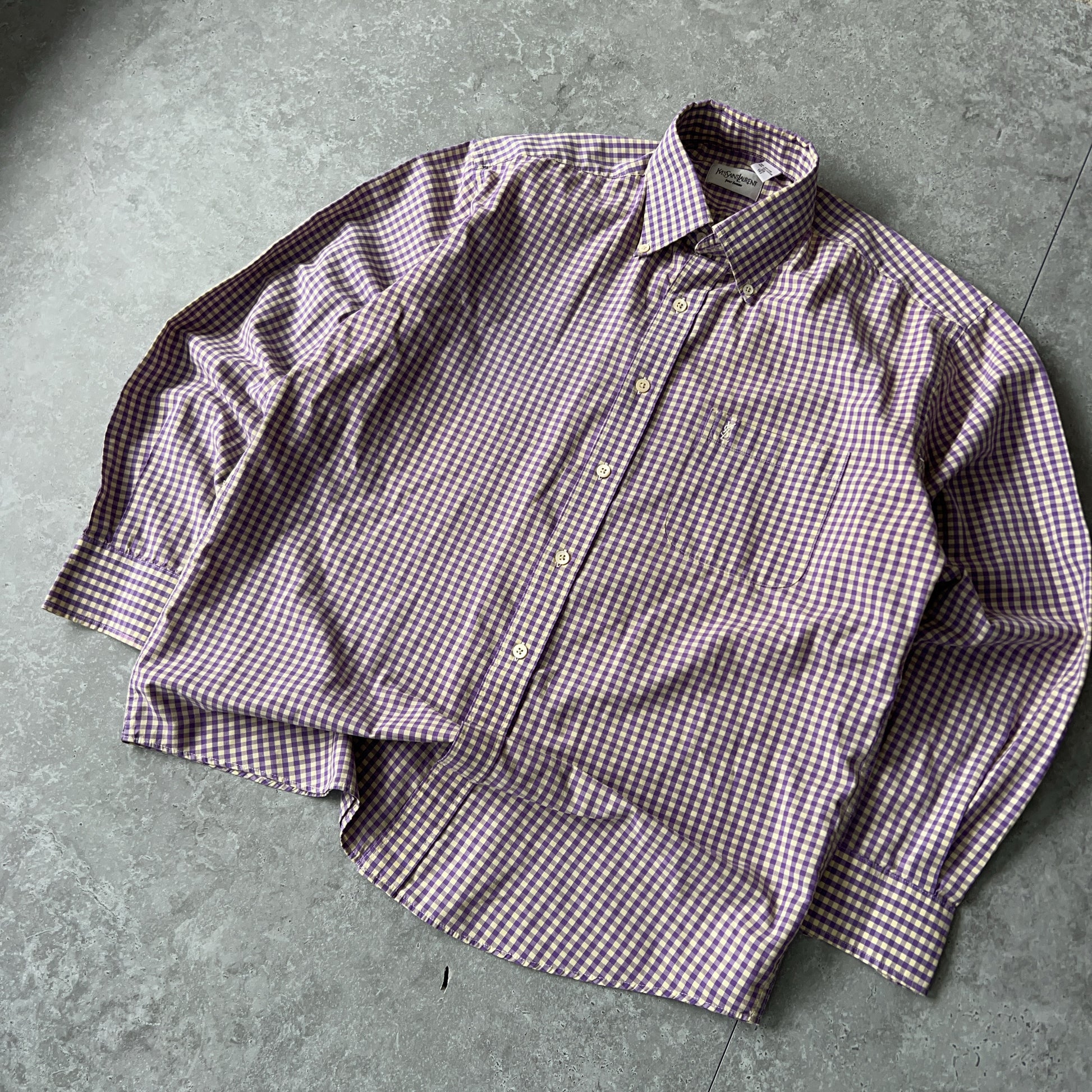 Vintage Men's Yves Saint Laurent Shirt