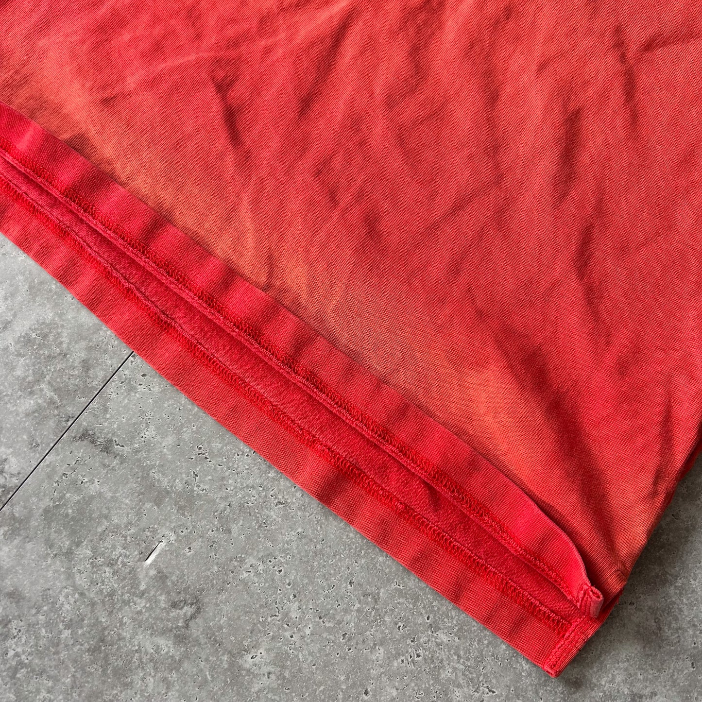 Cotton Traders Red Crest Polo Shirt