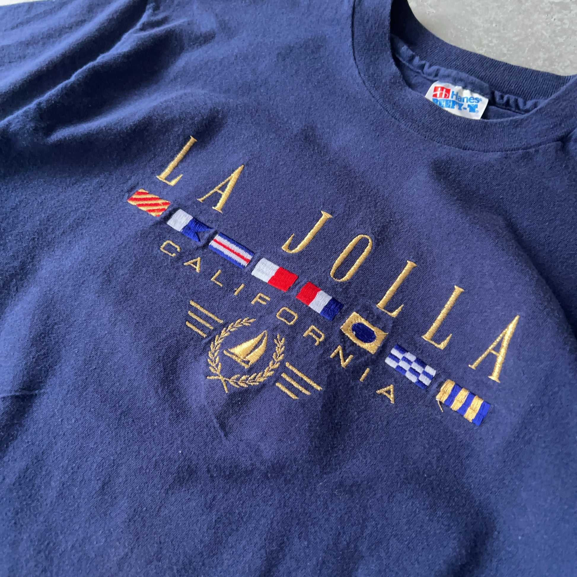 Vintage Men's Single Stitch Hanes La Jolla California Tee