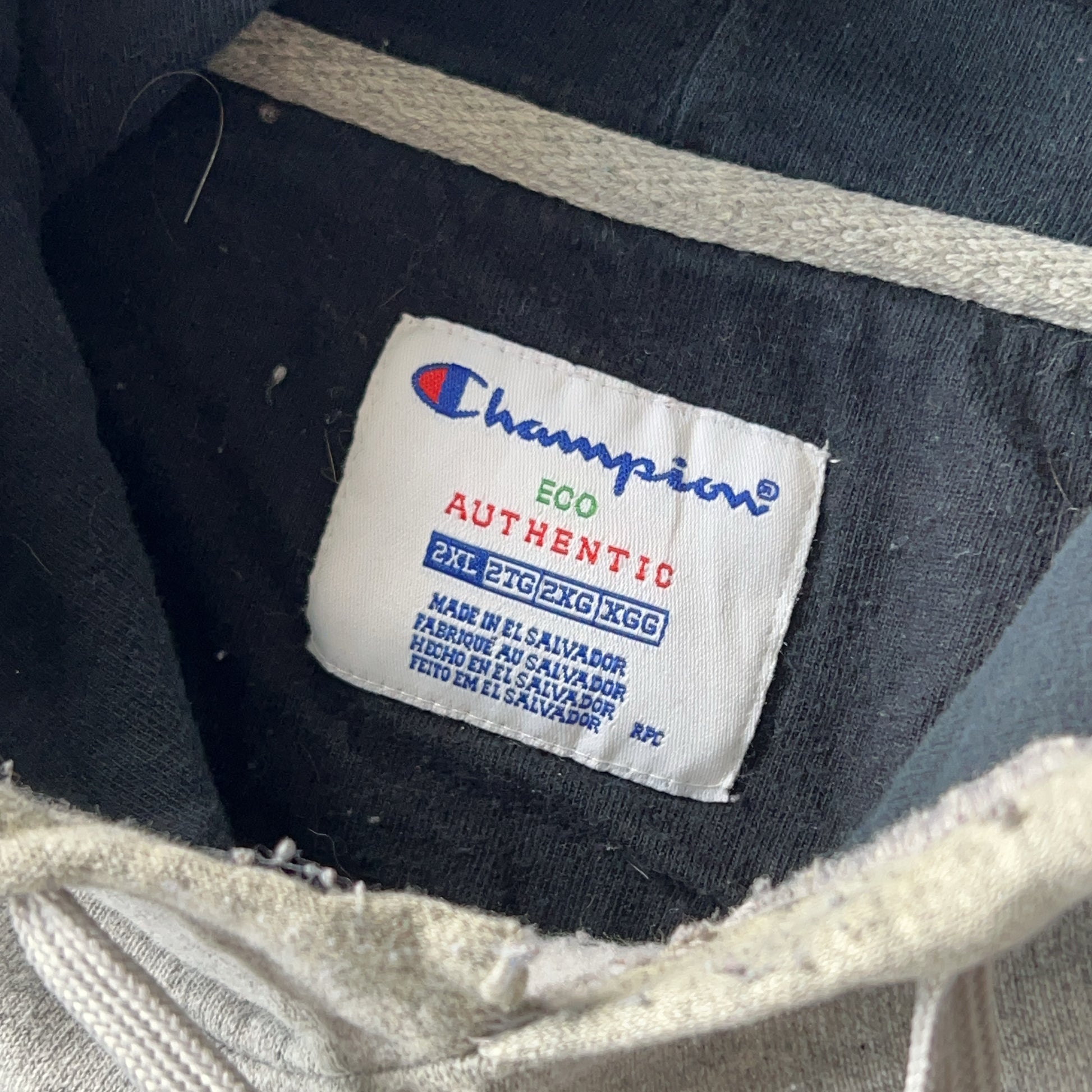Vintage Men's Champion Champion Eco Authentic Hoodie