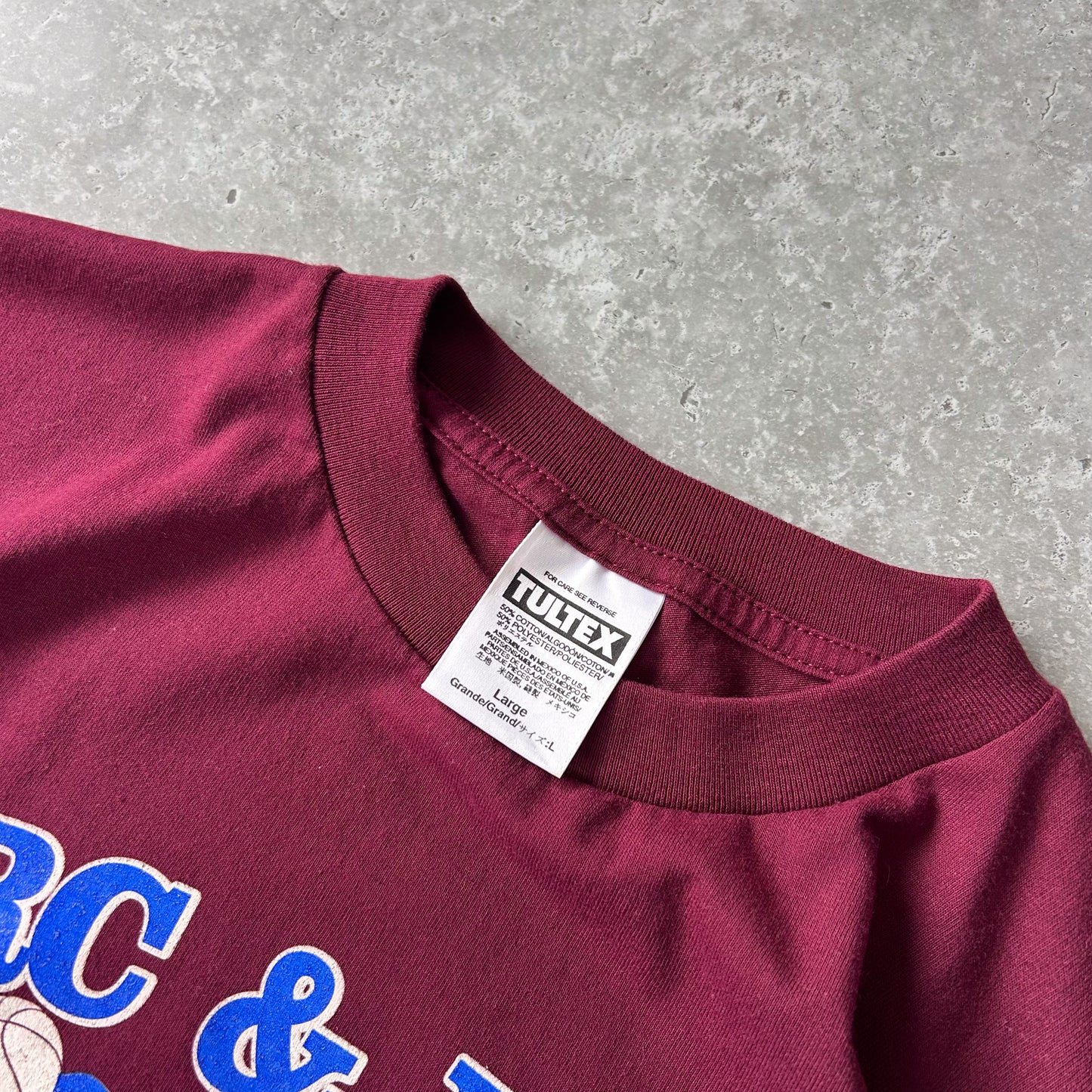 Vintage Men's Single Stitch Tultex ASRC & NANA Cager Camp 1999 Tee