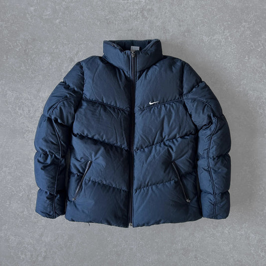 Vintage Black Nike Puffer Jacket