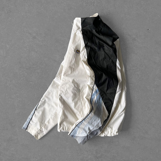 Nike Air Tn White & Black Zip-Up Track Jacket