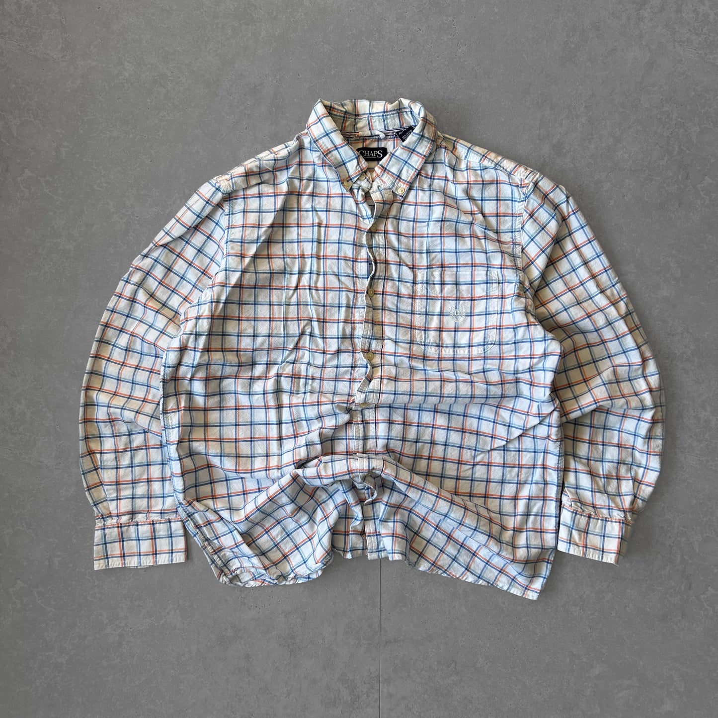 Chaps Plaid Button-Up Shirt