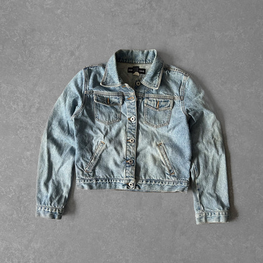 Vintage Light Wash Denim Jacket by Express