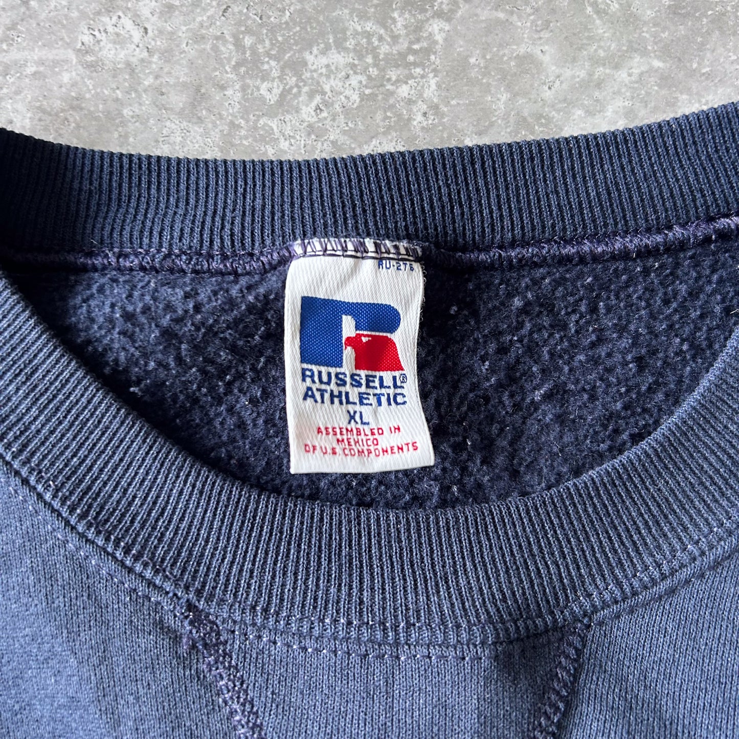 Vintage Russell Athletic Navy Blue Sweatshirt