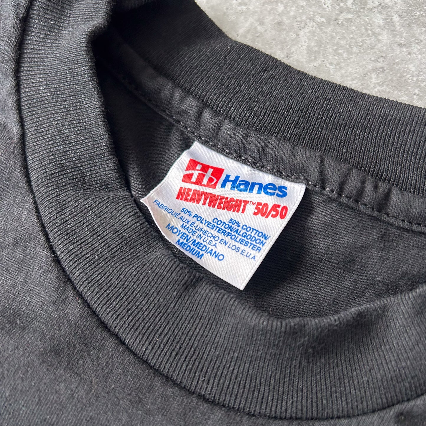 Vintage Hanes Heavyweight 50/50 Cedar Construction Las Vegas Graphic T-Shirt
