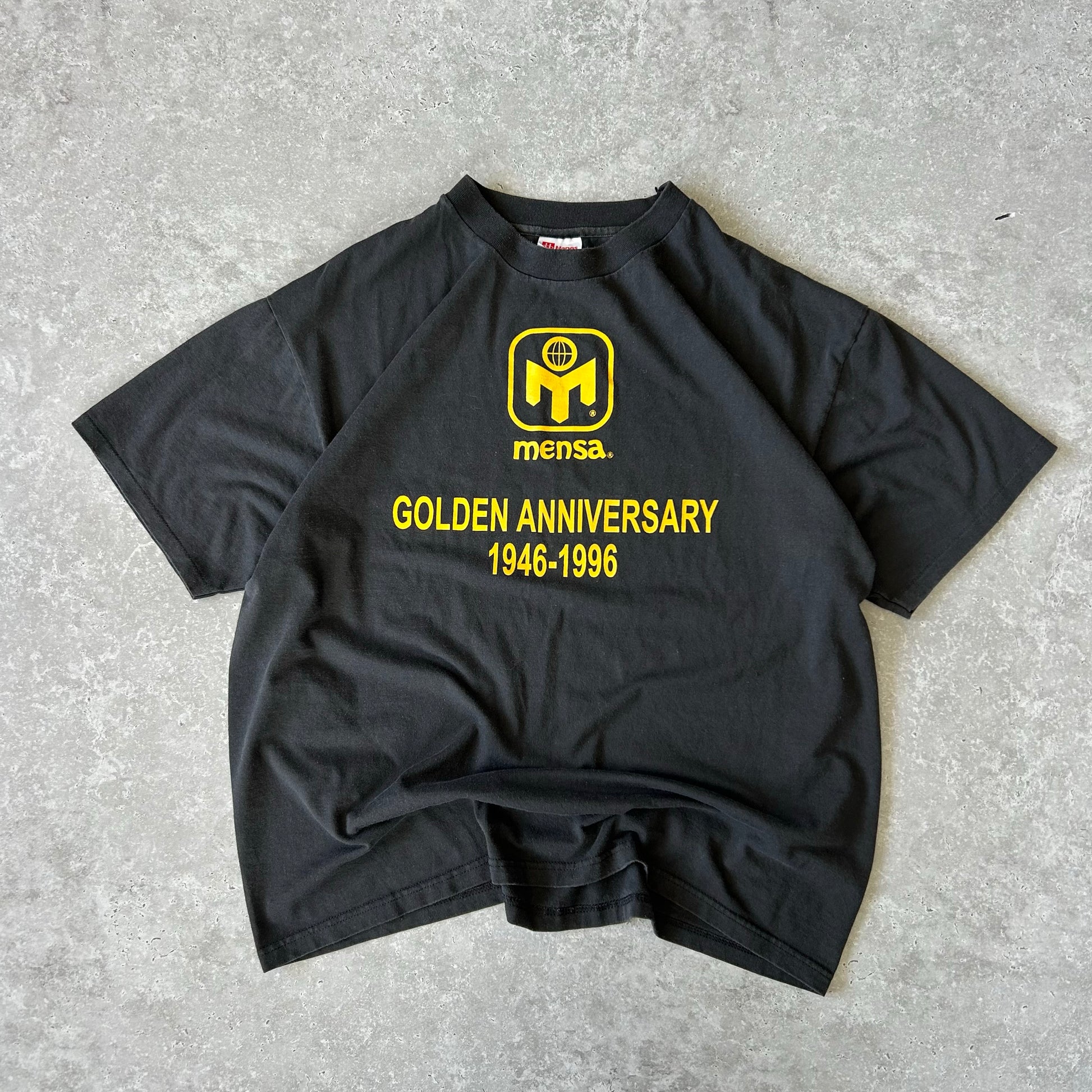 Vintage Men's Hanes Mensa Golden Anniversary Tee